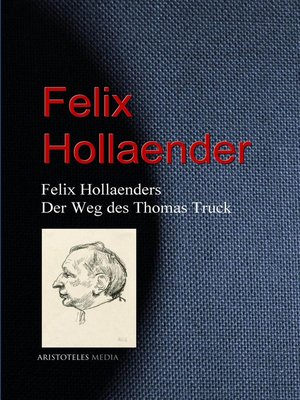 cover image of Felix Hollaenders Der Weg des Thomas Truck